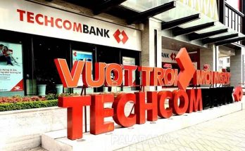 Ngân hàng Techcombank có số vốn điều lệ hàng đầu