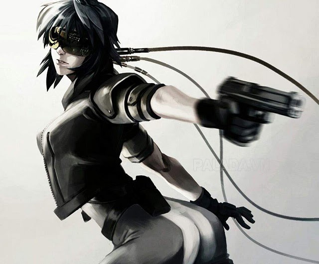 Motoko Kusanagi ngầu lạnh lùng