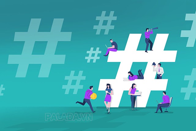 Hashtag được sử dụng phổ biến trên mạng xã hội