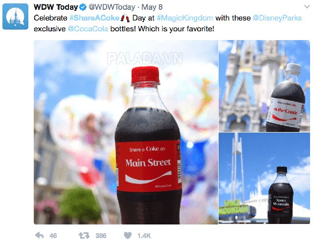 Chiến dịch hashtag thành công của Coca Cola
