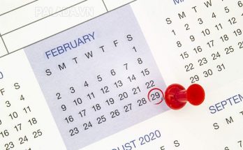 Cứ 4 năm lại có 1 năm nhuận vào ngày 29/2