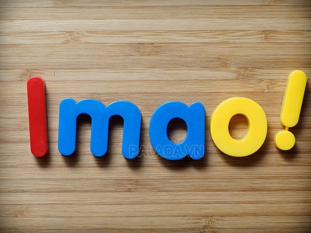 Lmao là từ viết tắt thông dụng trên mạng xã hội