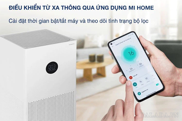 Cách cài đặt máy lọc không khí Xiaomi kết nối smartphone qua Mi Home.