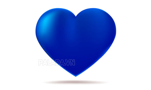 Khám phá ý nghĩa của icon trái tim màu xanh dương