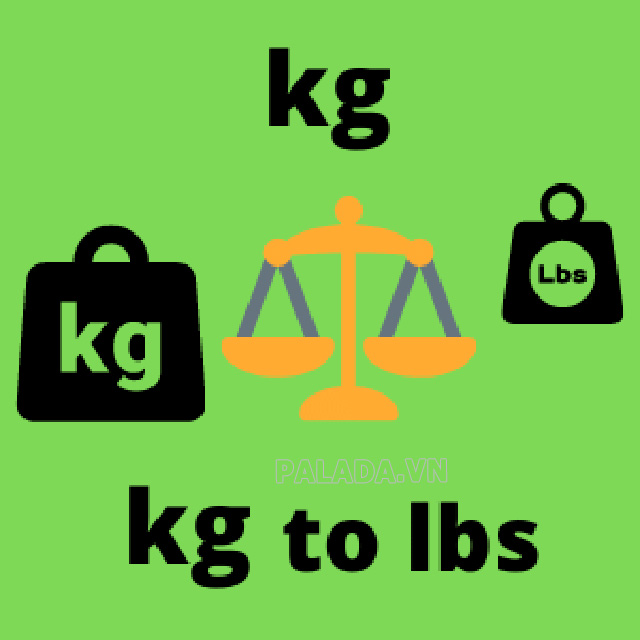 Cách chuyển đổi LBS sang kg - 1 LBS bằng ? kg