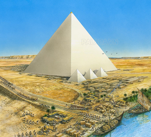 Xây dựng Kim tự tháp Ai Cập