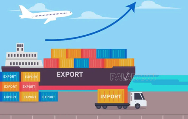 EXP là viết tắt của Export - xuất khẩu