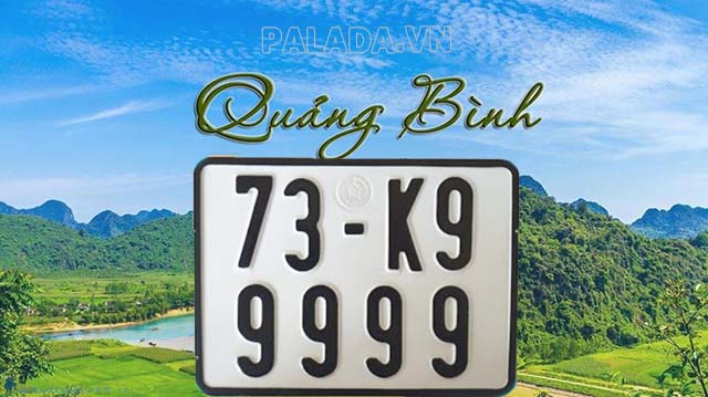 Biển số xe 73 là biển số của tỉnh Quảng Bình