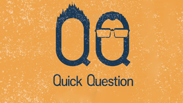 QQ là viết tắt của Quick Question