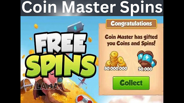 Cách hack Spin Coin Master qua ứng dụng nhận thưởng