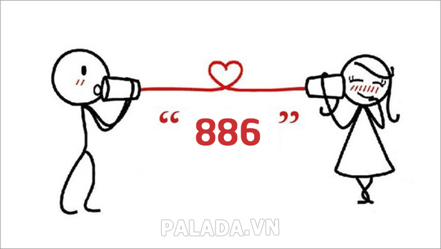 Dãy số 886 nghĩa là gì trong tình yêu