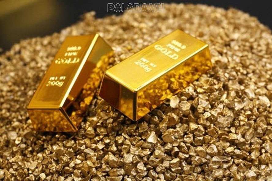 Kim loại vàng có cấu trúc tinh thể mềm, dễ uốn cong