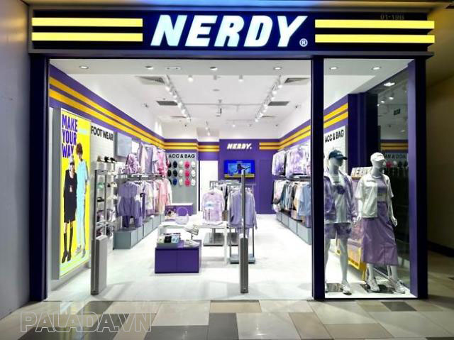 Nerdy là một thương hiệu thời trang tươi sáng và trẻ trung của Hàn Quốc