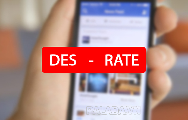 Des - Rate là một trào lưu đang phổ biến trên Facebook