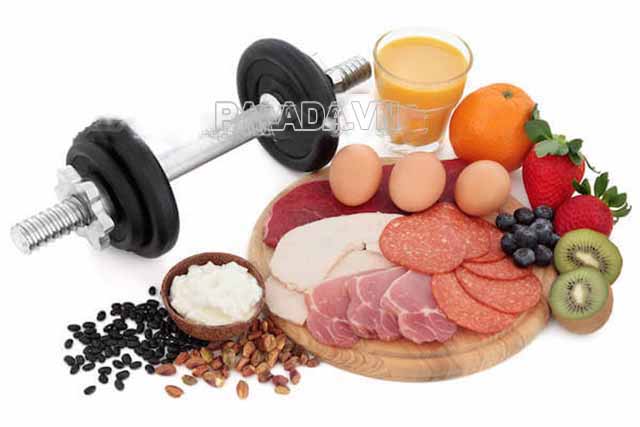 Chế độ dinh dưỡng của người tập gym cần đủ 4 nhóm chất dinh dưỡng