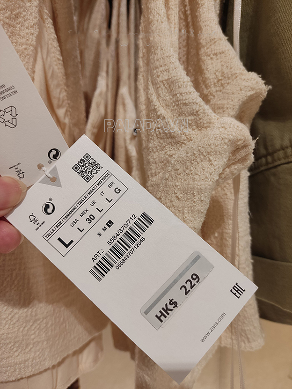 Các sản phẩm Zara Việt Nam có giá khá cao so với mặt bằng thu nhập chung của người dân Việt Nam