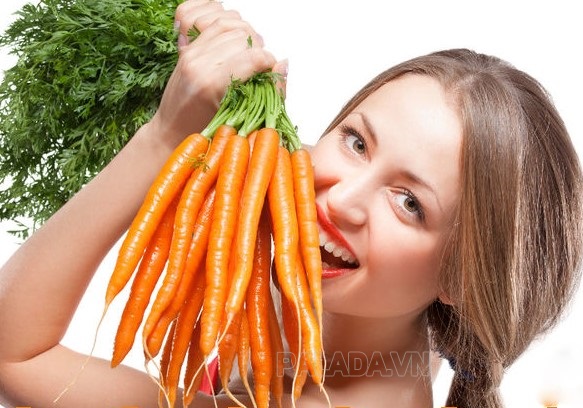 Ăn cà rốt giúp kích thích tóc con nhanh mọc, cải thiện tình trạng hói đầu cực hiệu quả
