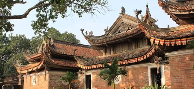 Kiến trúc, phong cảnh chùa Tây Phương nổi bật với tàu mái