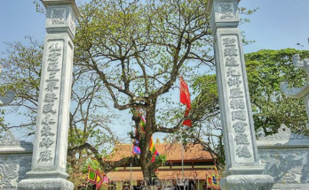 Cổng đền thờ Cô Bơ Thanh Hoá