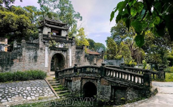 Kiến trúc cổ kính của một cây cầu ở Phong Nam