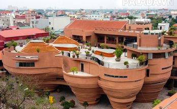 Kiến trúc độc đáo của bảo tàng ở Làng gốm Bát Tràng