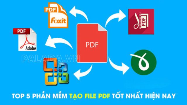 Những phần mềm tạo file PDF được dùng nhiều nhất hiện nay