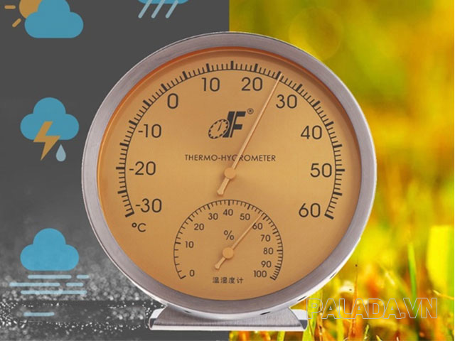Sử dụng nhiệt kế ẩm để đo nhiệt độ trong không khí