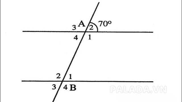 Ví dụ về 2 góc đồng vị trong toán 7