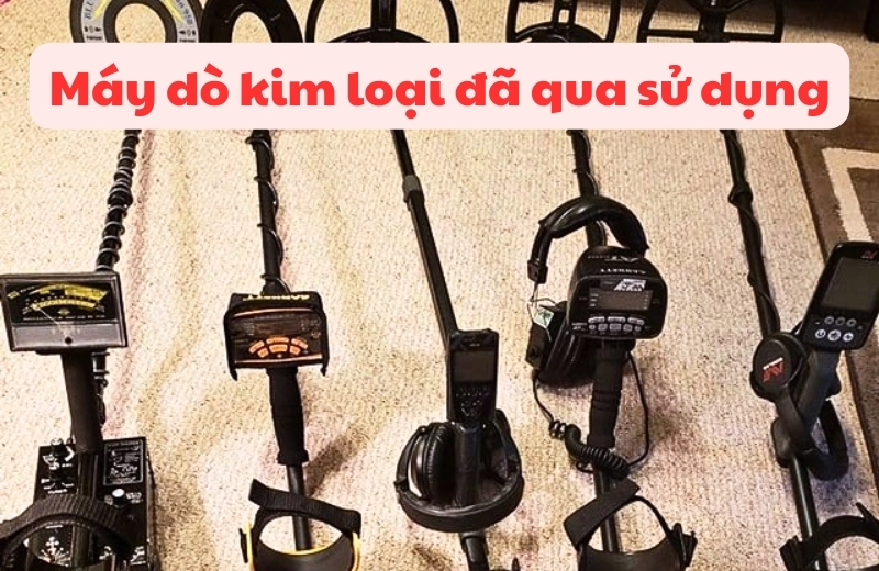 Máy dò kim loại cũ 