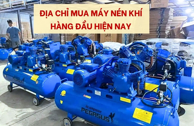 Tìm hiểu địa điểm mua máy nén khí chất lượng hàng đầu hiện nay