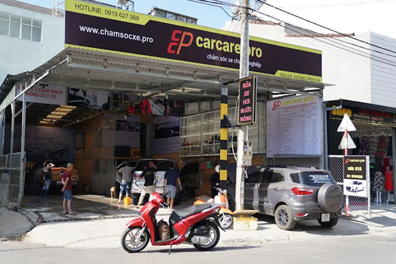 Rửa xe hơi ở Đà Lạt Carcare Pro