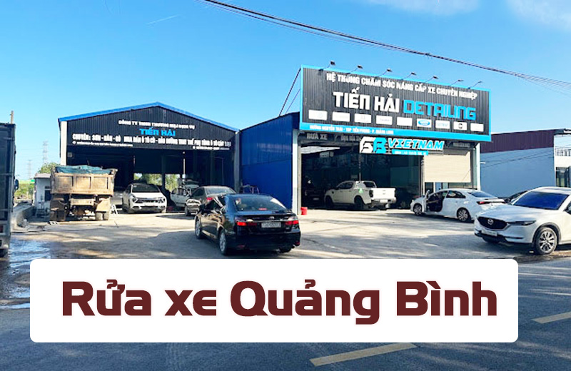 Tìm hiểu về những rửa xe Quảng Bình và máy rửa xe ở Quảng Bình