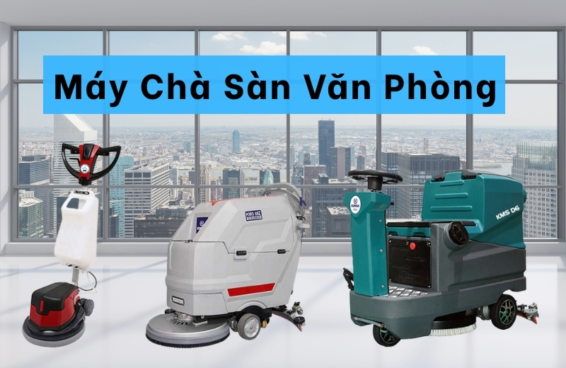 Tìm hiểu về máy chà sàn văn phòng