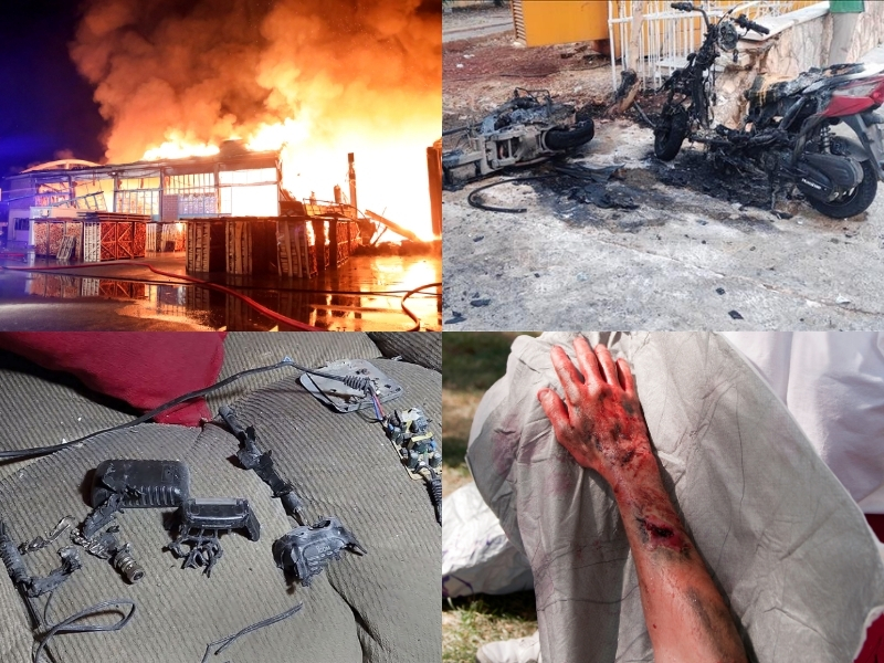 Hậu quả khi máy bộ đàm phát nổ