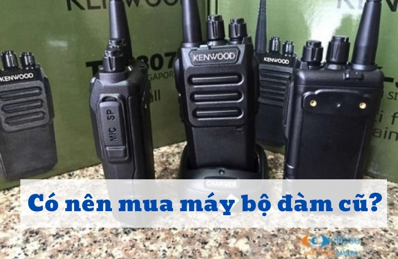 Tìm hiểu về máy bộ đàm cũ