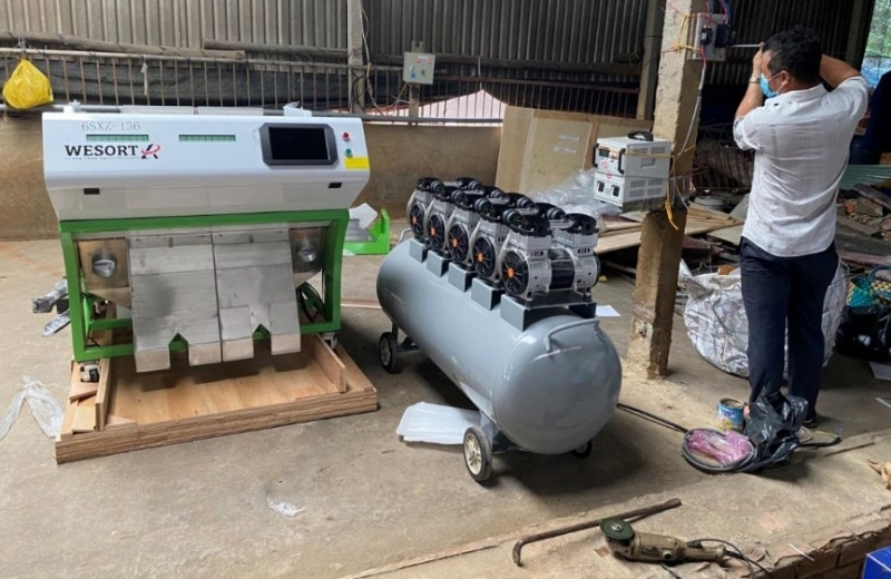 Máy nén khí 2 cấp giúp giảm tiêu hao năng lượng